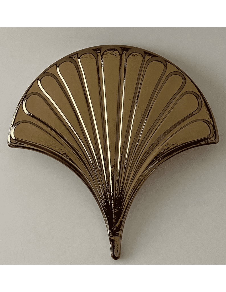 Balık Pulu Seramik-15- 17X17 Balık Pulu Gold İstiridye Seramik Karo, Doku Seramik